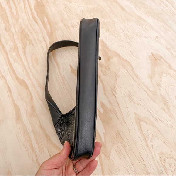 Gucci Jackie canvas & leather tote shoulder bag - Picture 5 of 14